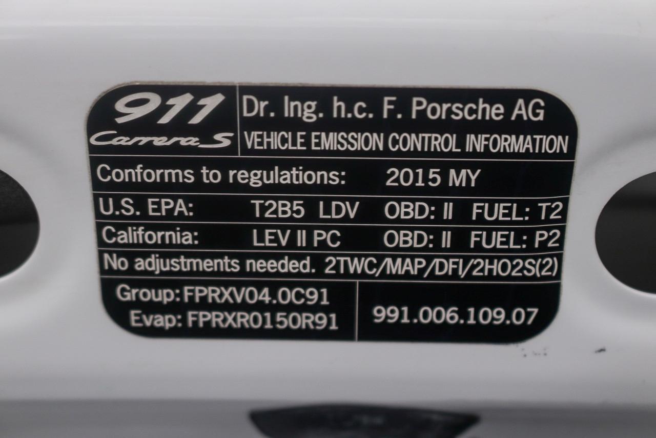 2015 Porsche 911 Carrera 4S Newport Beach CA
