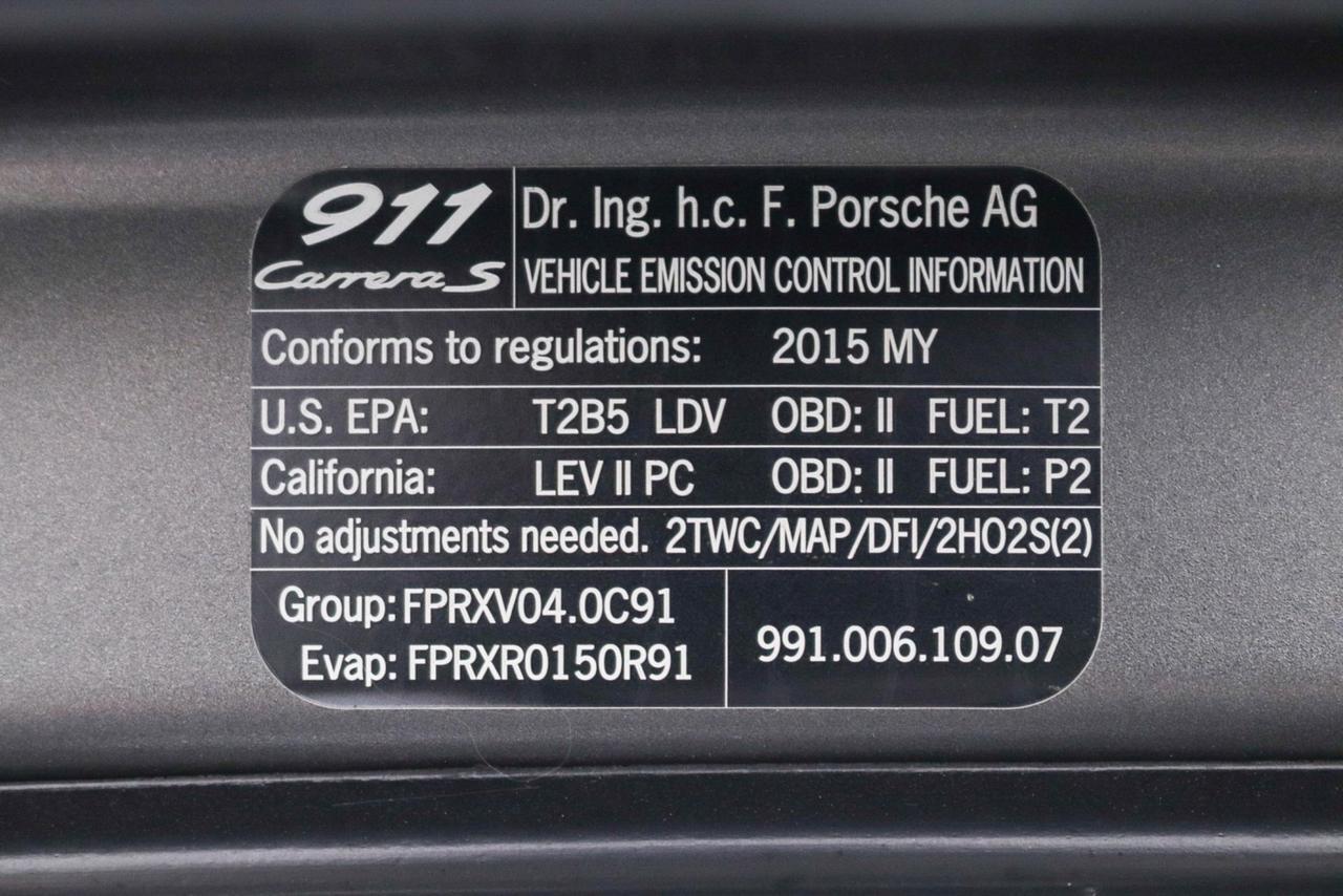 2015 Porsche 911 Carrera 4S Newport Beach CA