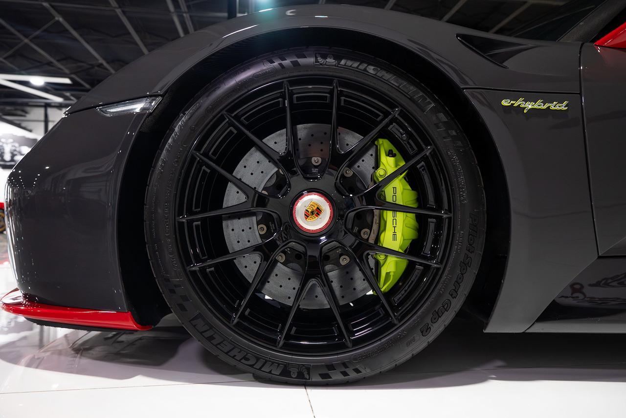 2015 Porsche 918 Spyder 1-of-1, Weissach Package, PTS Grey Black paint, Guards Red accents, Burmester audio AND MUCH MORE!! Fort Lauderdale FL