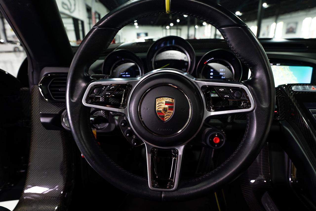 2015 Porsche 918 Spyder 1-of-1, Weissach Package, PTS Grey Black paint, Guards Red accents, Burmester audio AND MUCH MORE!! Fort Lauderdale FL