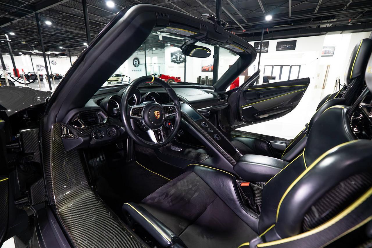 2015 Porsche 918 Spyder 1-of-1, Weissach Package, PTS Grey Black paint, Guards Red accents, Burmester audio AND MUCH MORE!! Fort Lauderdale FL