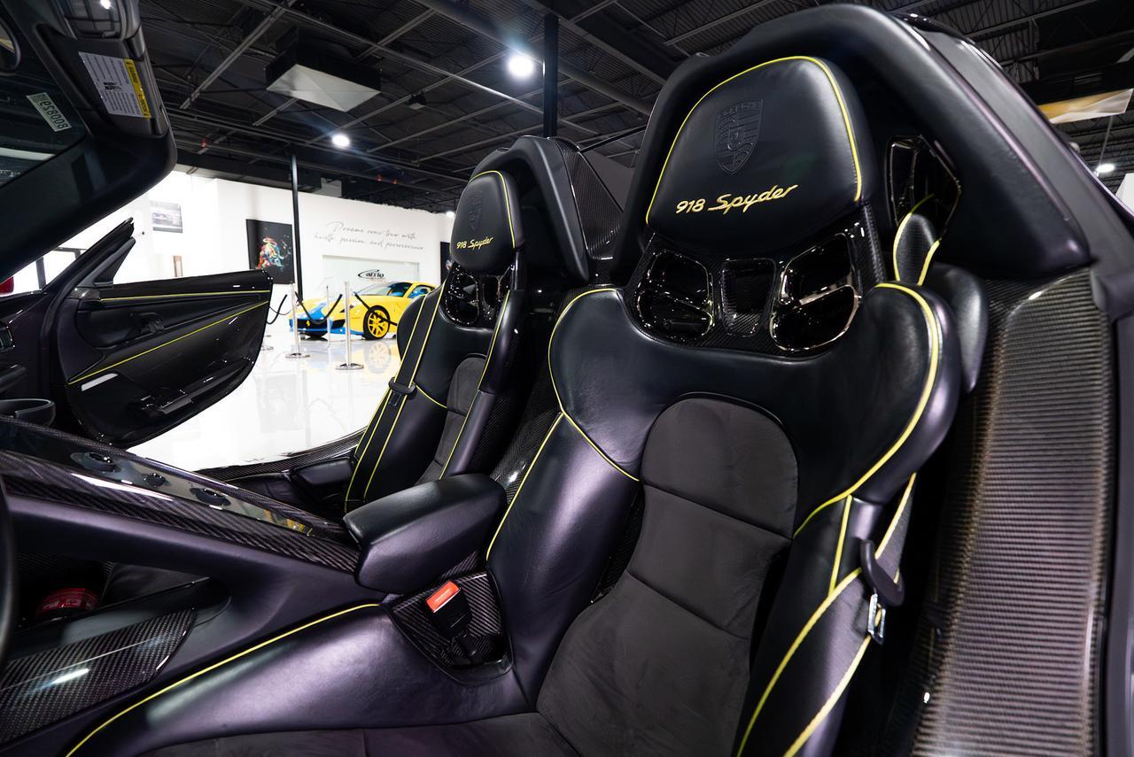 2015 Porsche 918 Spyder 1-of-1, Weissach Package, PTS Grey Black paint, Guards Red accents, Burmester audio AND MUCH MORE!! Fort Lauderdale FL