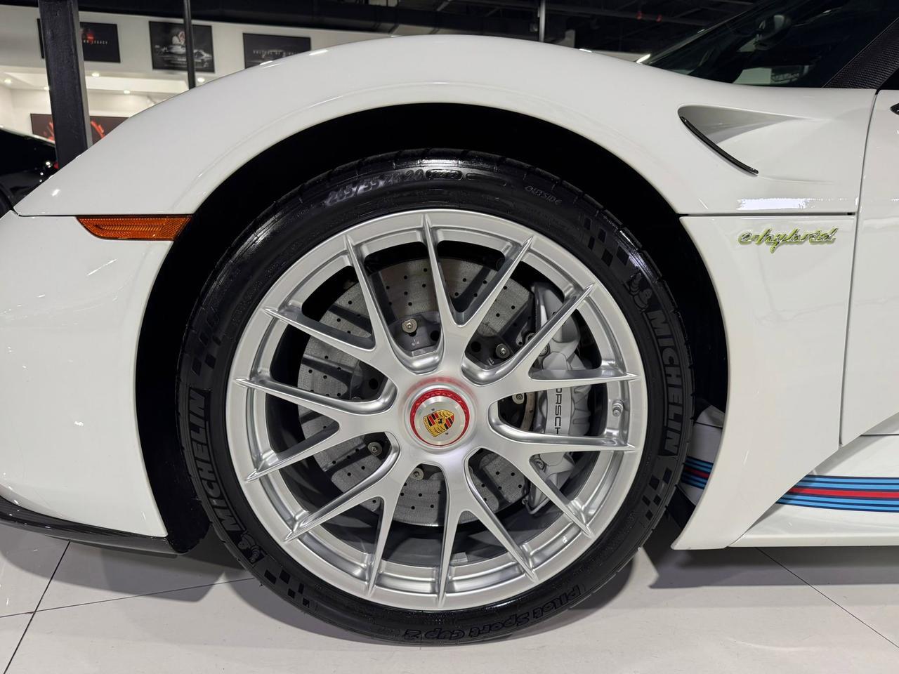 2015 Porsche 918 Spyder Weissach Package, Martini livery, mag wheels, Burmester audio AND MUCH MORE!!! Fort Lauderdale FL