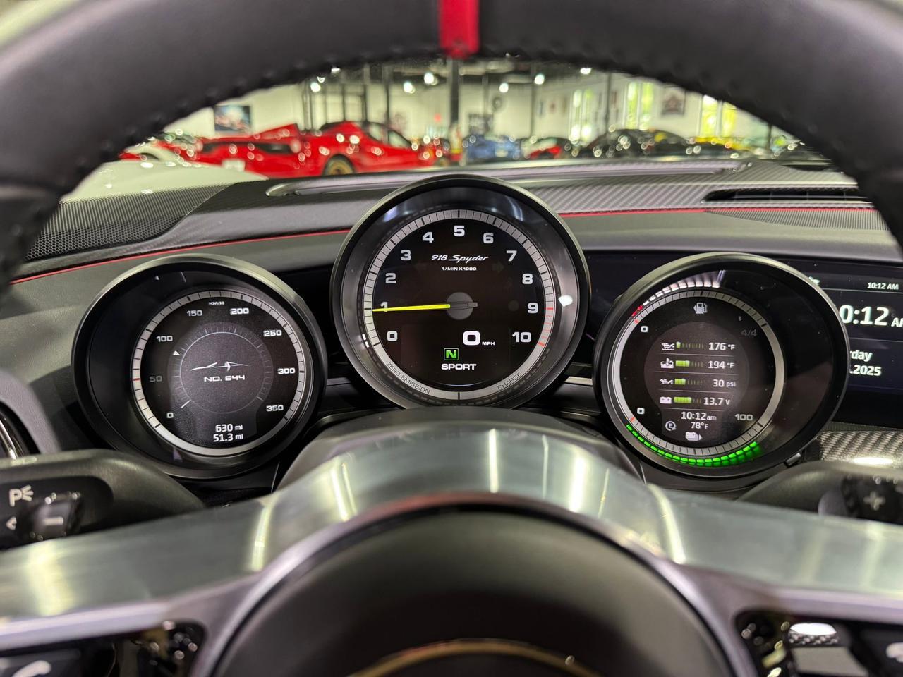 2015 Porsche 918 Spyder Weissach Package, Martini livery, mag wheels, Burmester audio AND MUCH MORE!!! Fort Lauderdale FL