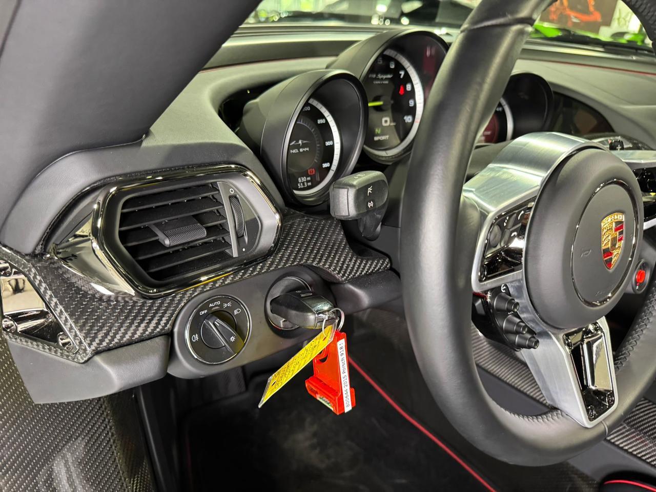 2015 Porsche 918 Spyder Weissach Package, Martini livery, mag wheels, Burmester audio AND MUCH MORE!!! Fort Lauderdale FL