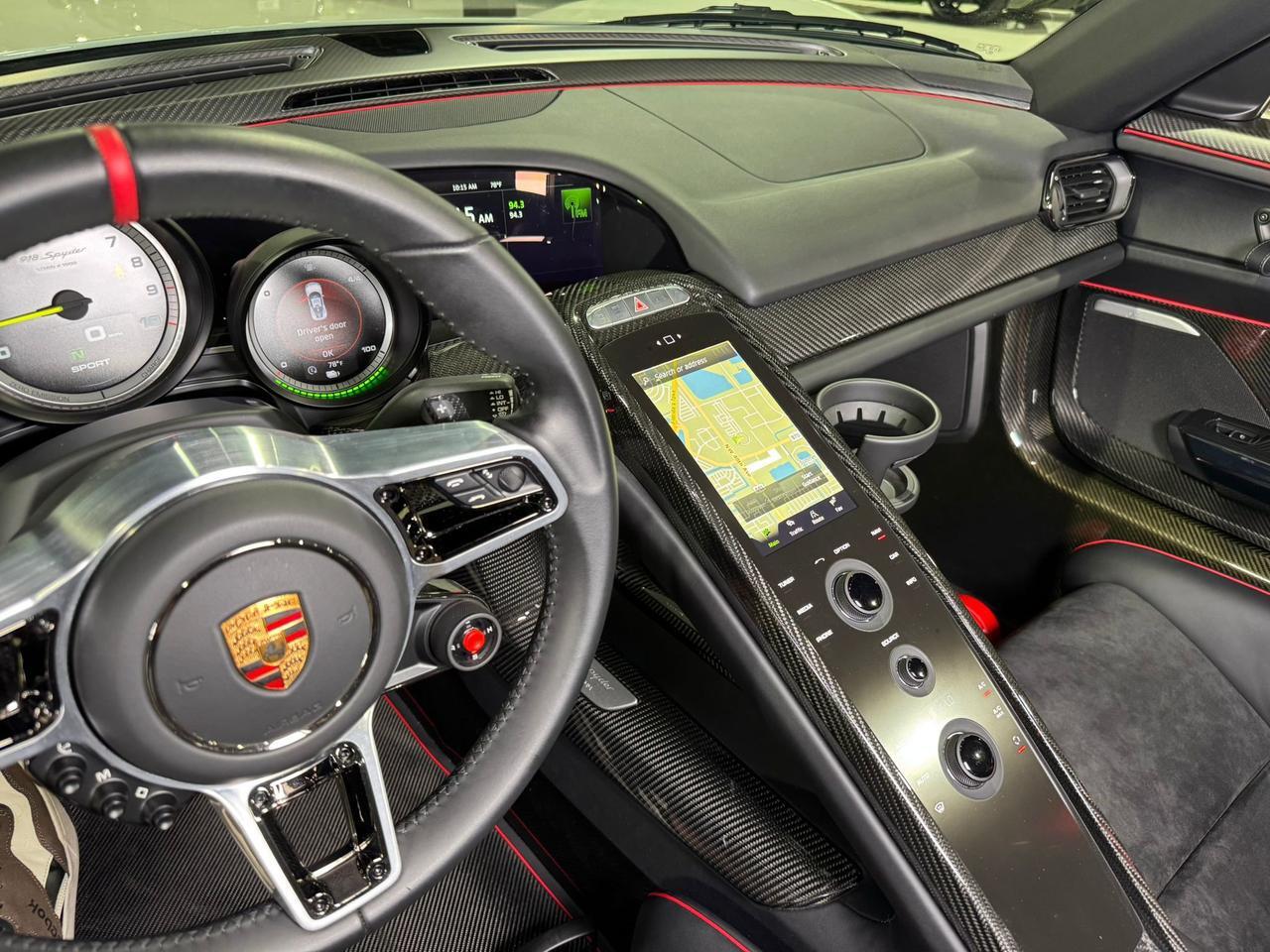 2015 Porsche 918 Spyder Weissach Package, Martini livery, mag wheels, Burmester audio AND MUCH MORE!!! Fort Lauderdale FL