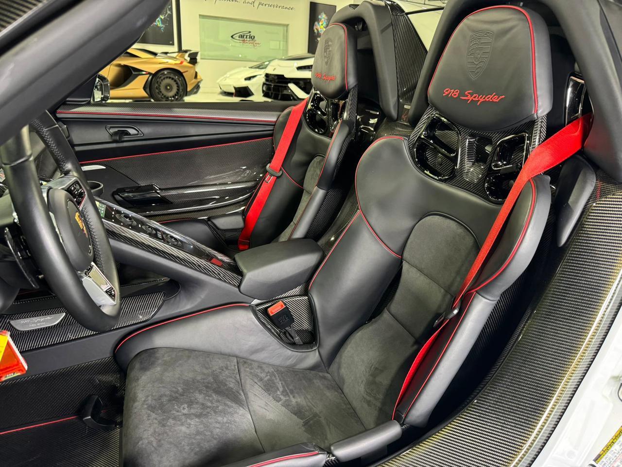 2015 Porsche 918 Spyder Weissach Package, Martini livery, mag wheels, Burmester audio AND MUCH MORE!!! Fort Lauderdale FL