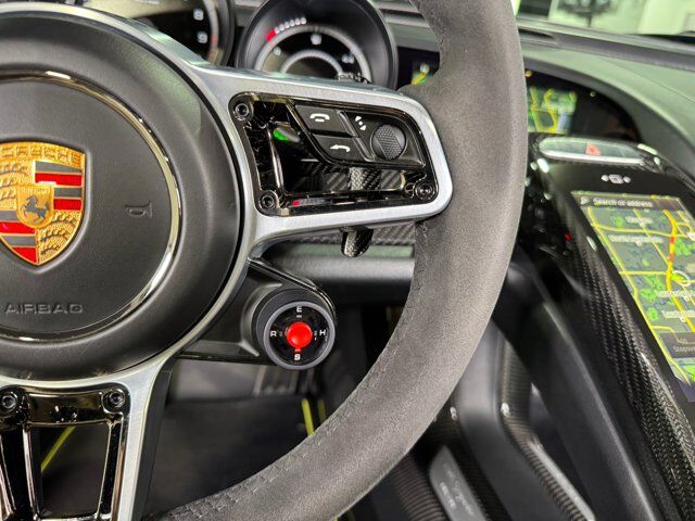 2015 Porsche 918 Spyder chassis #714/918 for the world, Dark Blue Metallic paint, Acid Green calipers AND MORE!! Fort Lauderdale FL