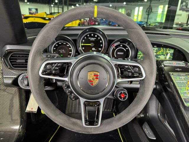 2015 Porsche 918 Spyder chassis #714/918 for the world, Dark Blue Metallic paint, Acid Green calipers AND MORE!! Fort Lauderdale FL