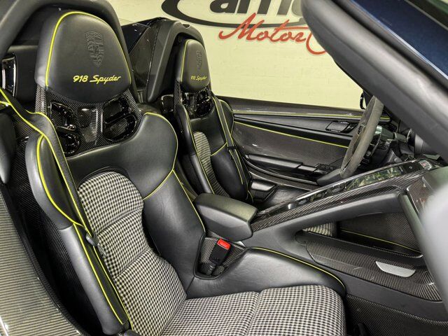2015 Porsche 918 Spyder chassis #714/918 for the world, Dark Blue Metallic paint, Acid Green calipers AND MORE!! Fort Lauderdale FL