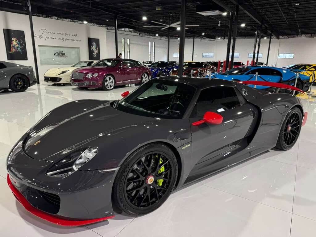 2015 Porsche 918 Spyder w/Weissach Pkg Fort Lauderdale FL
