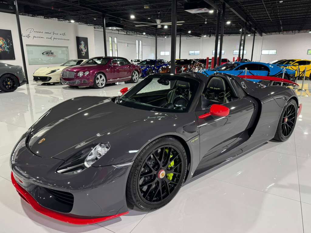 2015 Porsche 918 Spyder w/Weissach Pkg Fort Lauderdale FL