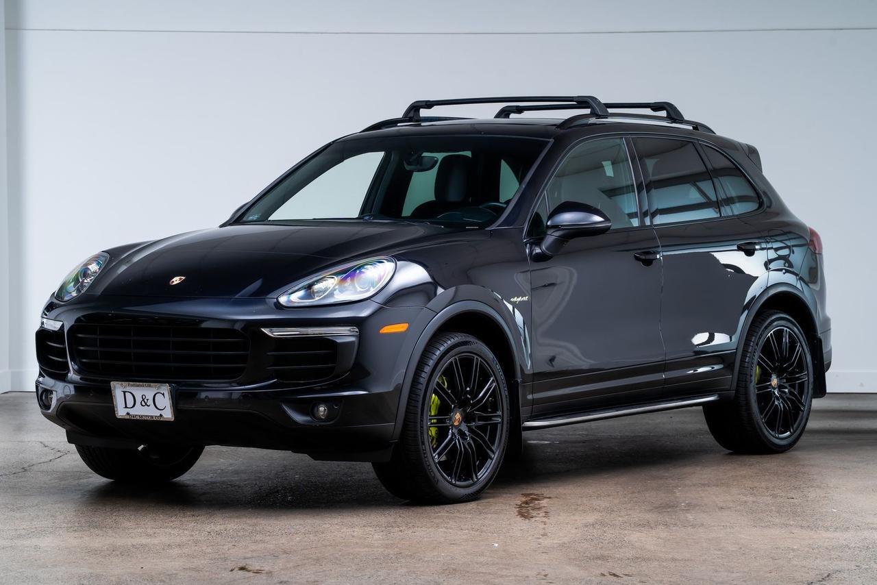 2015 Porsche Cayenne E-Hybrid S Infotainment Package Black Leather Portland OR
