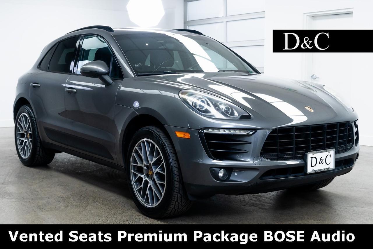 2015 Porsche Macan S Vented Seats Premium Package BOSE Audio Portland OR