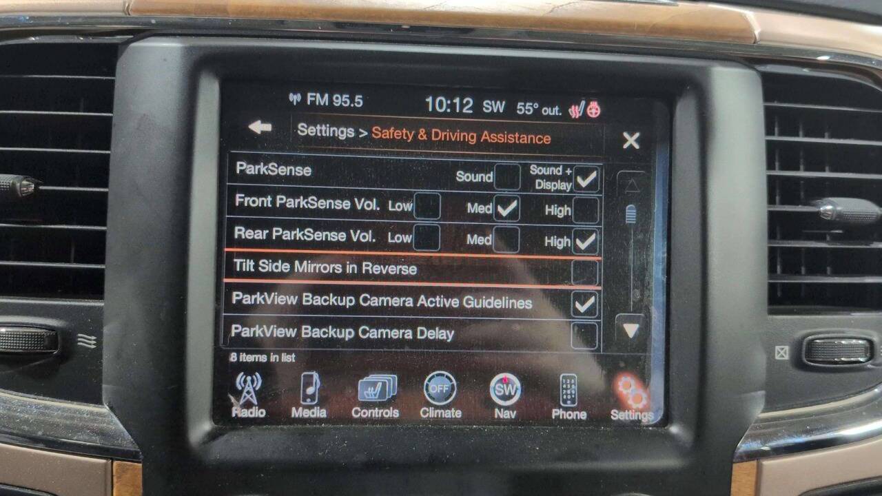 2015 RAM 1500 Laramie Longhorn 4x4 4dr Crew Cab 5.5 ft. SB Pickup Chesterfield MI