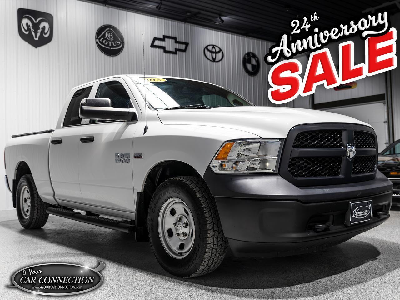 2015 RAM 1500 Tradesman Ext. Cab 4WD Hemi