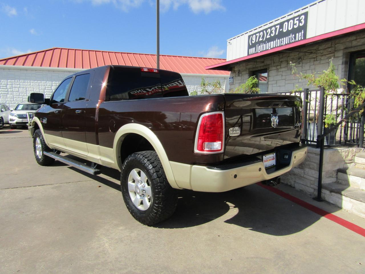2015 RAM 2500 4WD Mega Cab 160.5 Longhorn Grand Prairie TX