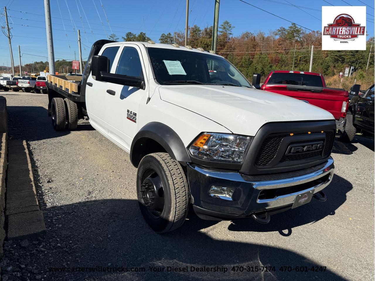 2015 RAM 5500 Chassis SOLD SOLD SOLD*** Tradesman 4X4 - DUALLY - FLATBED - DELETED Cartersville GA