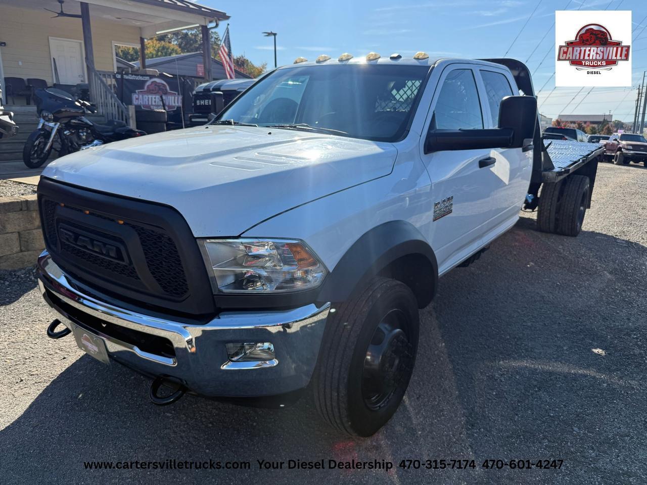 2015 RAM 5500 Chassis Tradesman 4X4 - DUALLY - FLATBED - DELETED