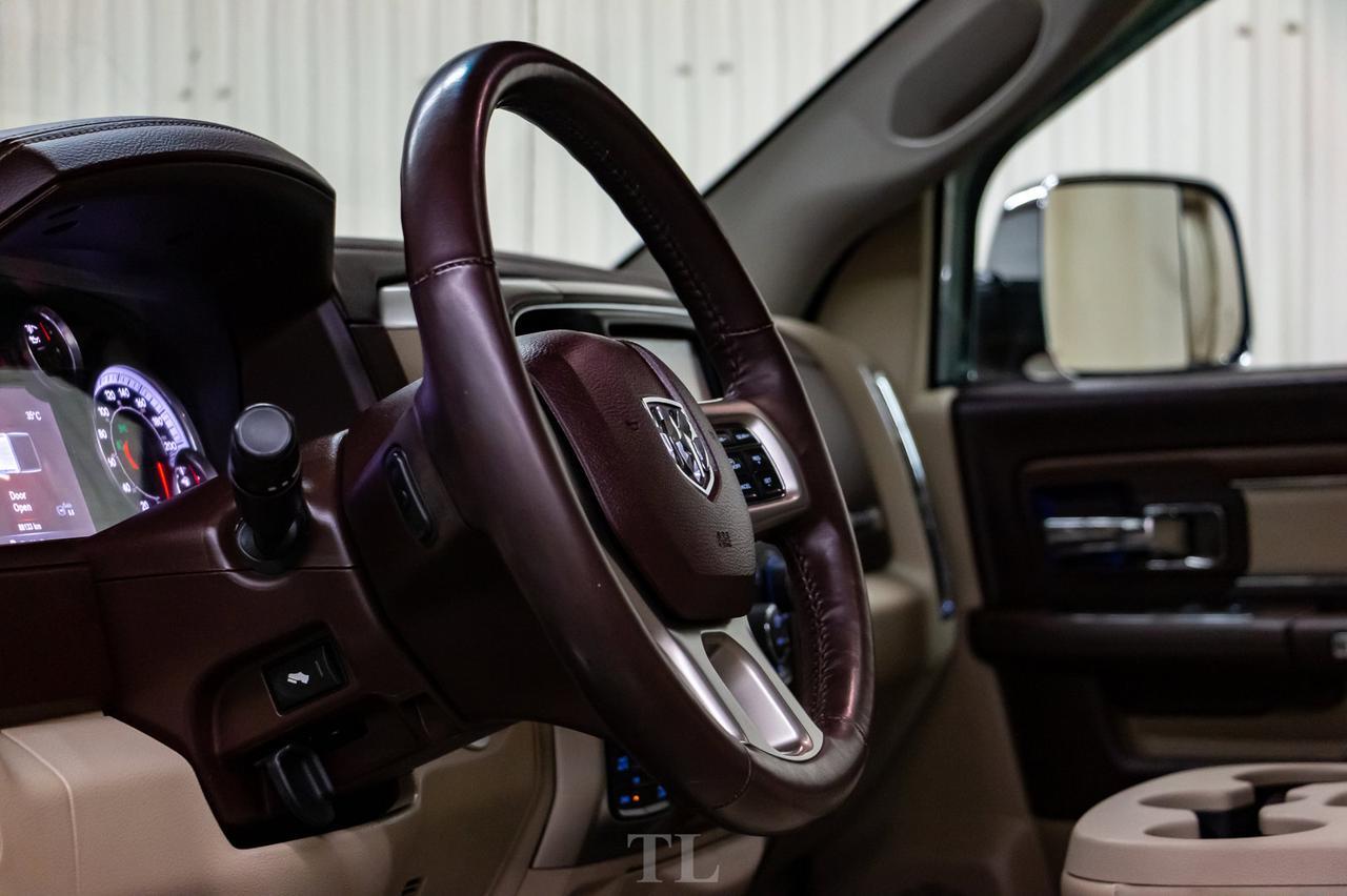 2015 Ram 1500 4x4 Crew Cab Laramie HEMI Leather Roof Nav Red Deer AB