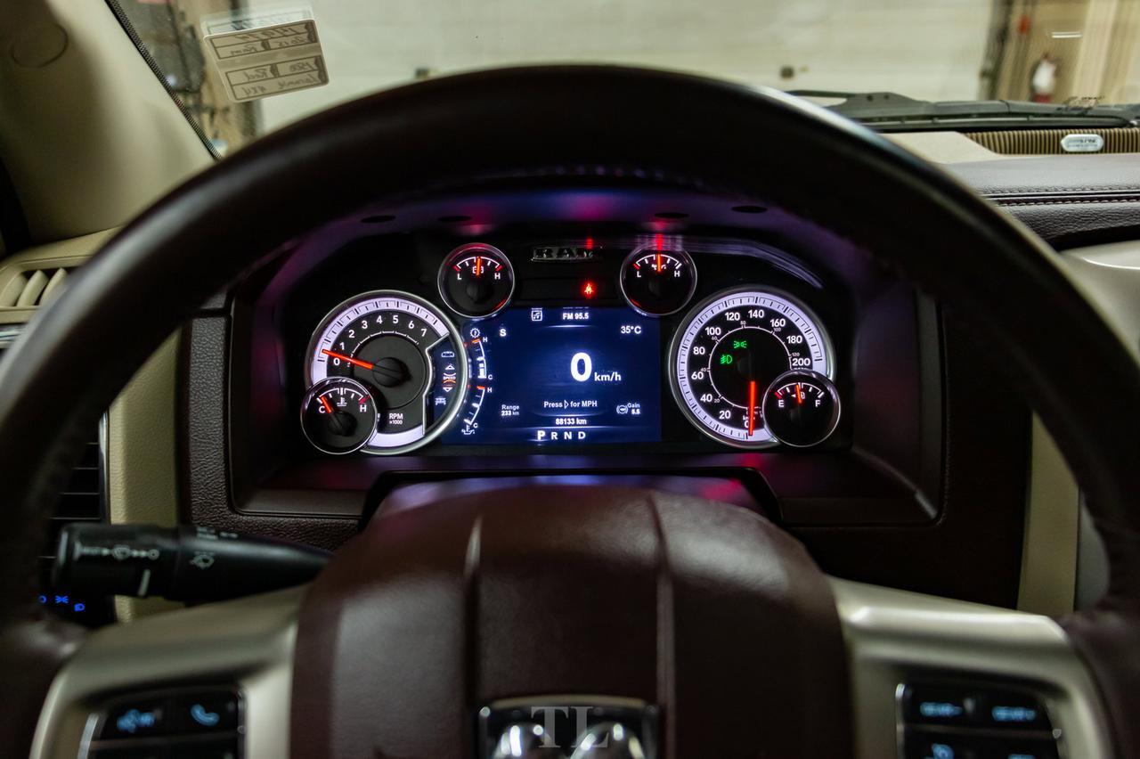 2015 Ram 1500 4x4 Crew Cab Laramie HEMI Leather Roof Nav Red Deer AB