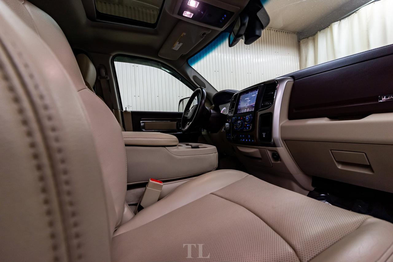 2015 Ram 1500 4x4 Crew Cab Laramie HEMI Leather Roof Nav Red Deer AB