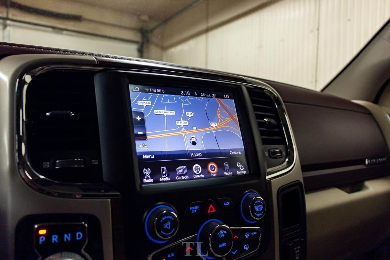 2015 Ram 1500 4x4 Crew Cab Laramie HEMI Leather Roof Nav Red Deer AB
