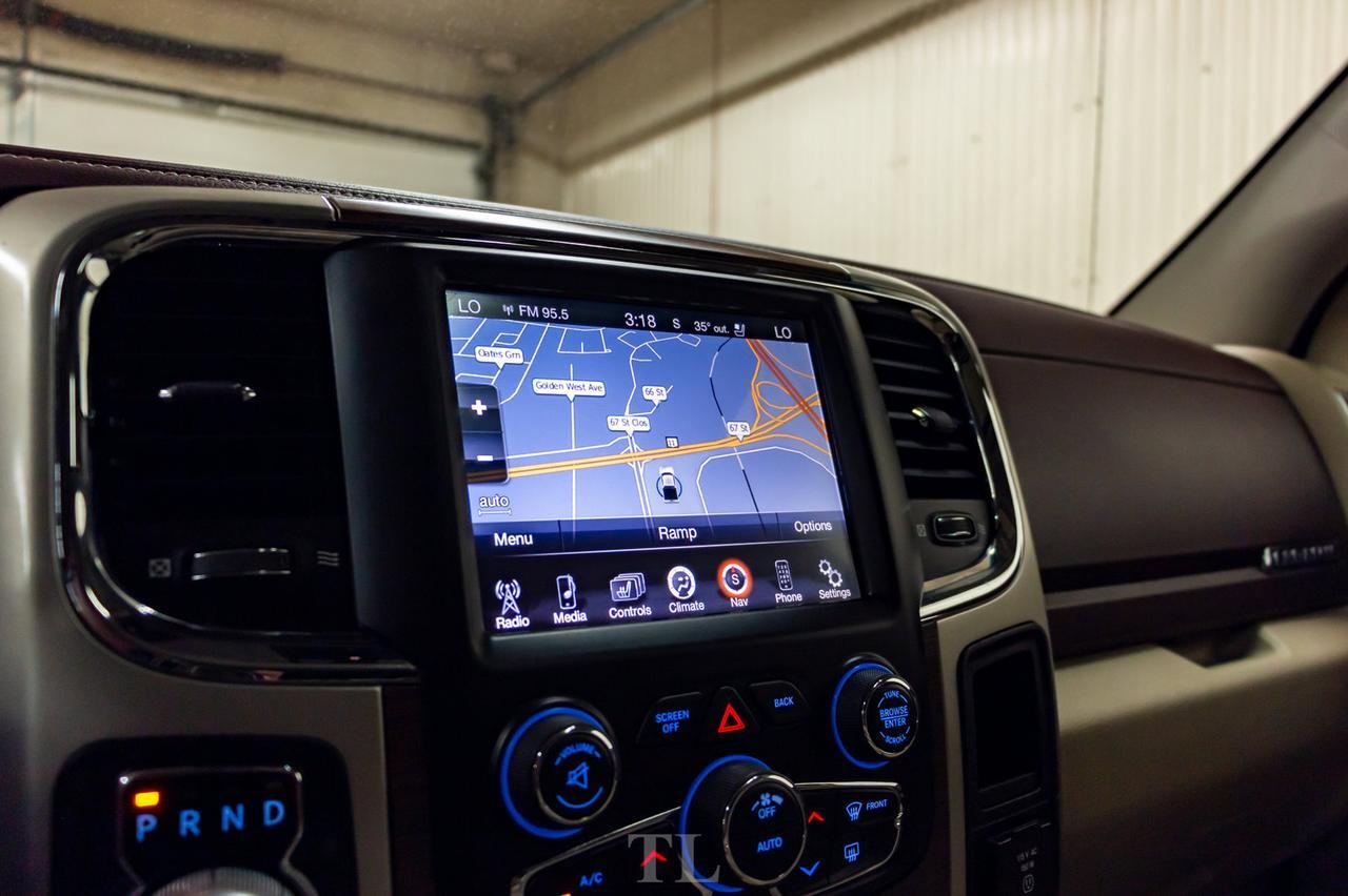 2015 Ram 1500 4x4 Crew Cab Laramie HEMI Leather Roof Nav Red Deer AB