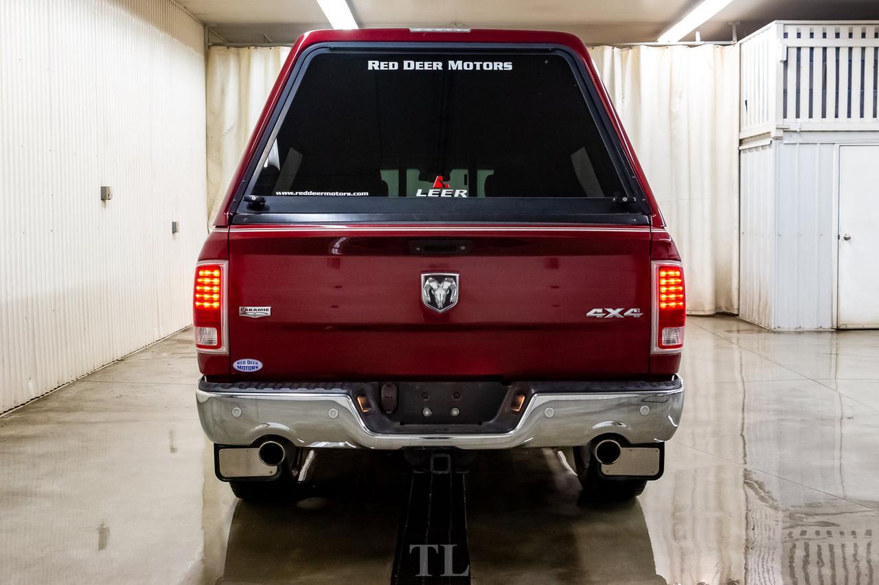 2015 Ram 1500 4x4 Crew Cab Laramie HEMI Leather Roof Nav Red Deer AB