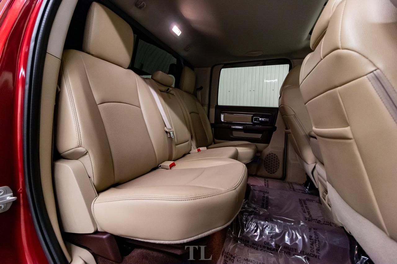 2015 Ram 1500 4x4 Crew Cab Laramie HEMI Leather Roof Nav Red Deer AB