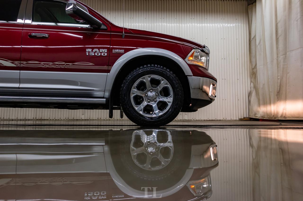 2015 Ram 1500 4x4 Crew Cab Laramie HEMI Leather Roof Nav Red Deer AB