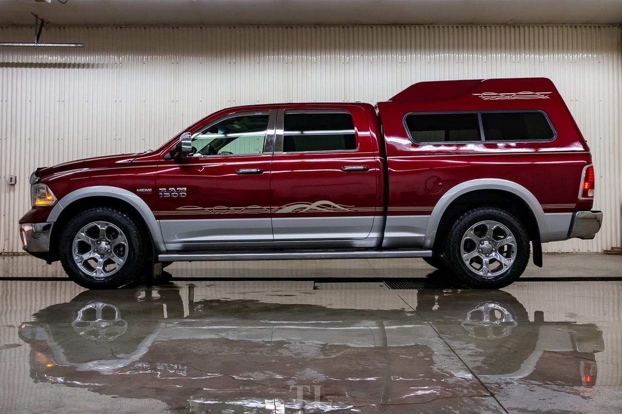 2015 Ram 1500 4x4 Crew Cab Laramie HEMI Leather Roof Nav Red Deer AB
