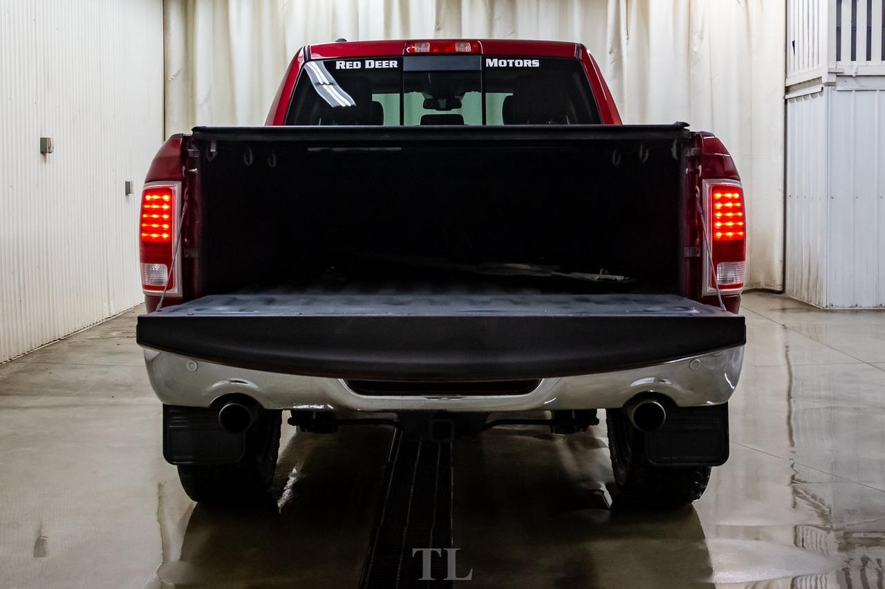 2015 Ram 1500 4x4 Crew Cab Laramie Leather Roof Nav Lift Red Deer AB