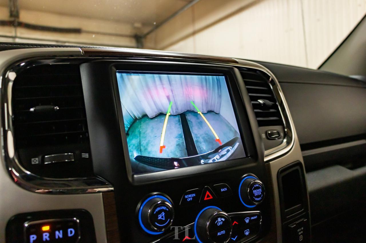 2015 Ram 1500 4x4 Crew Cab Laramie Leather Roof Nav Lift Red Deer AB