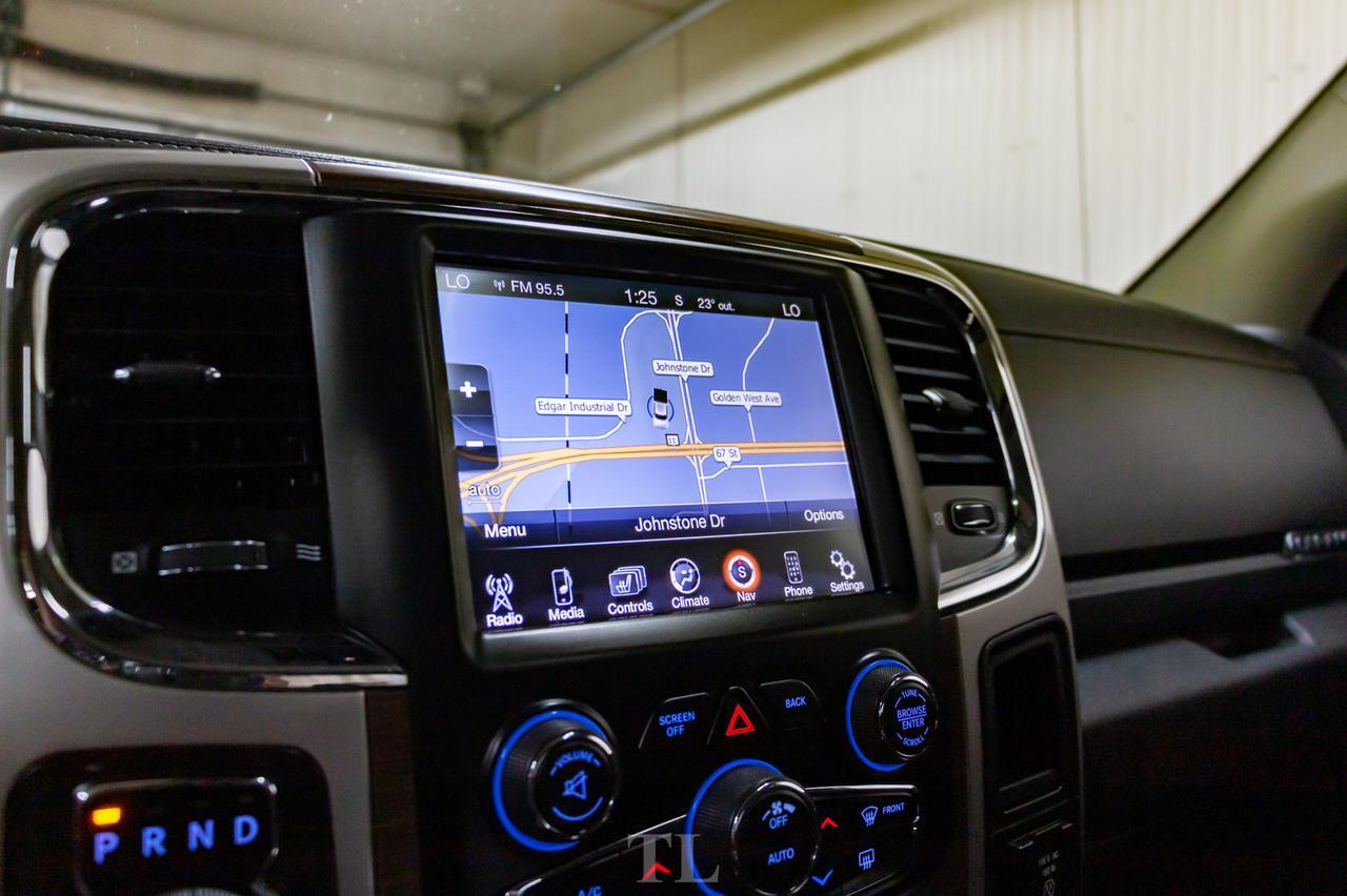 2015 Ram 1500 4x4 Crew Cab Laramie Leather Roof Nav Lift Red Deer AB