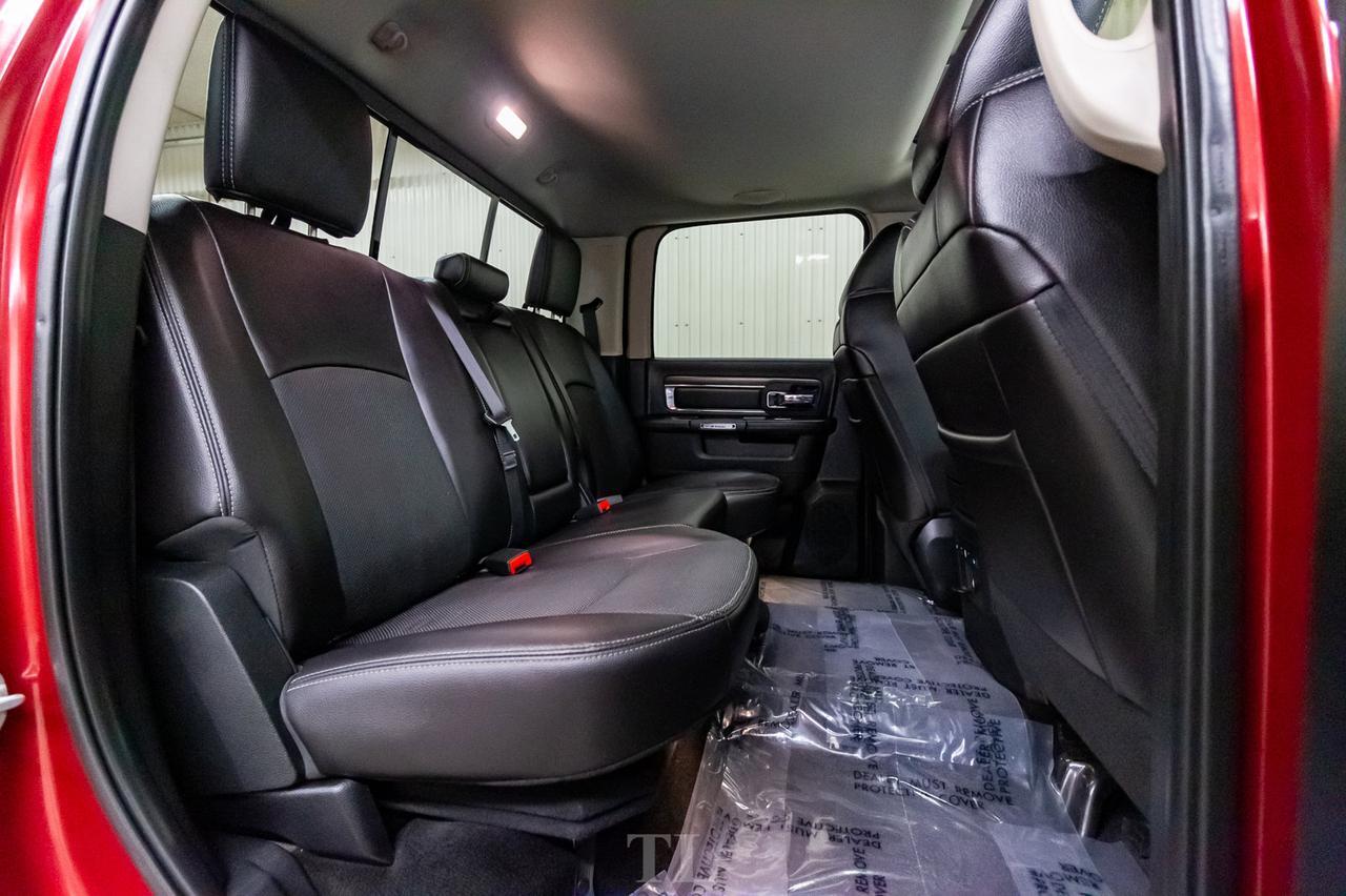 2015 Ram 1500 4x4 Crew Cab Laramie Leather Roof Nav Lift Red Deer AB