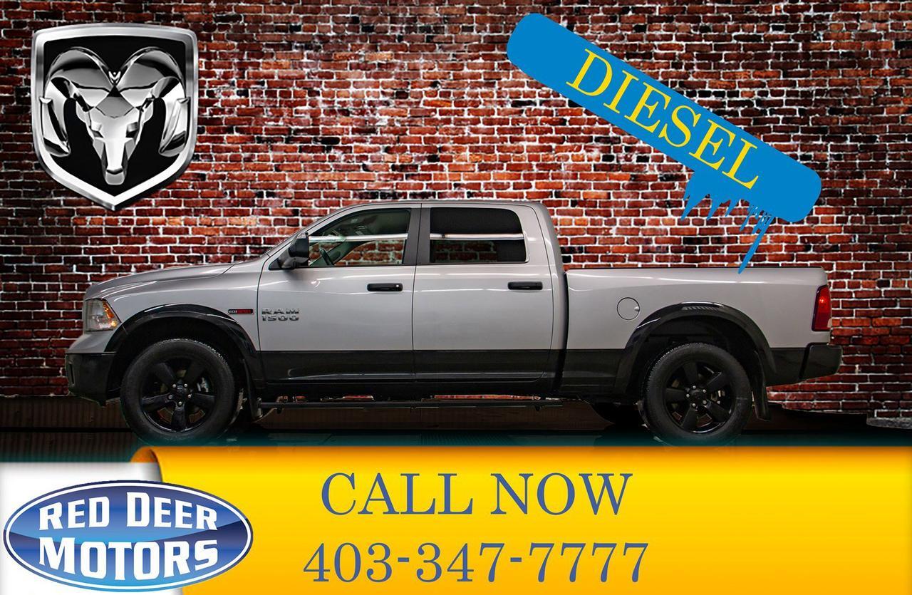 2015 Ram 1500 4x4 Crew Cab Outdoorsman Diesel