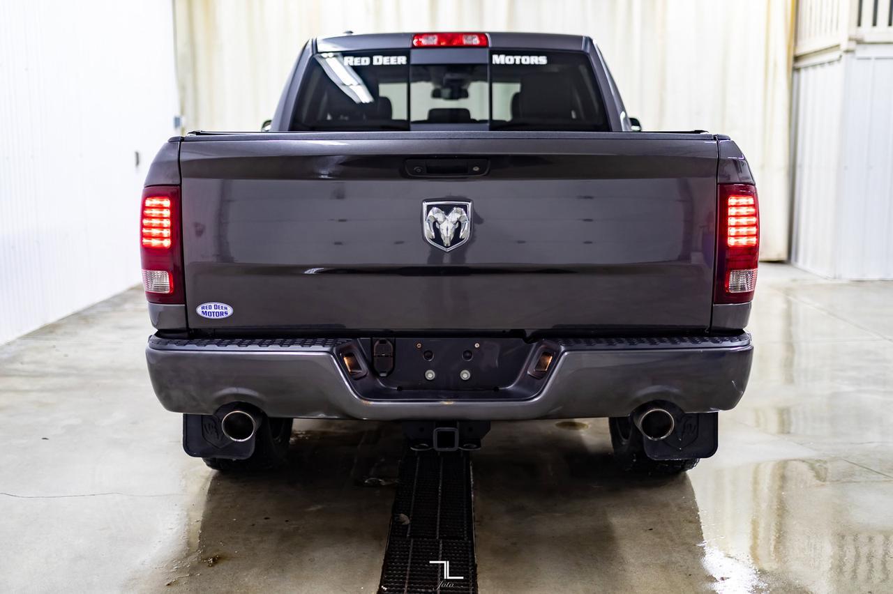 2015 Ram 1500 4x4 Crew Cab Sport Leather Nav BCam Red Deer AB