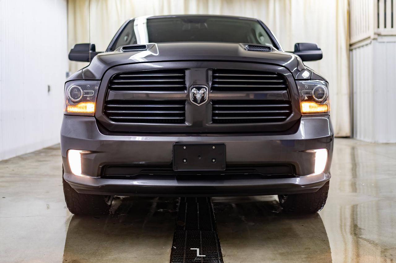 2015 Ram 1500 4x4 Crew Cab Sport Leather Nav BCam Red Deer AB