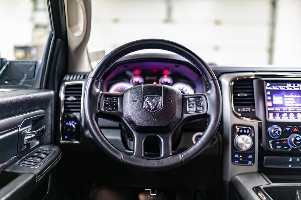 2015 Ram 1500 4x4 Crew Cab Sport Leather Nav BCam Red Deer AB