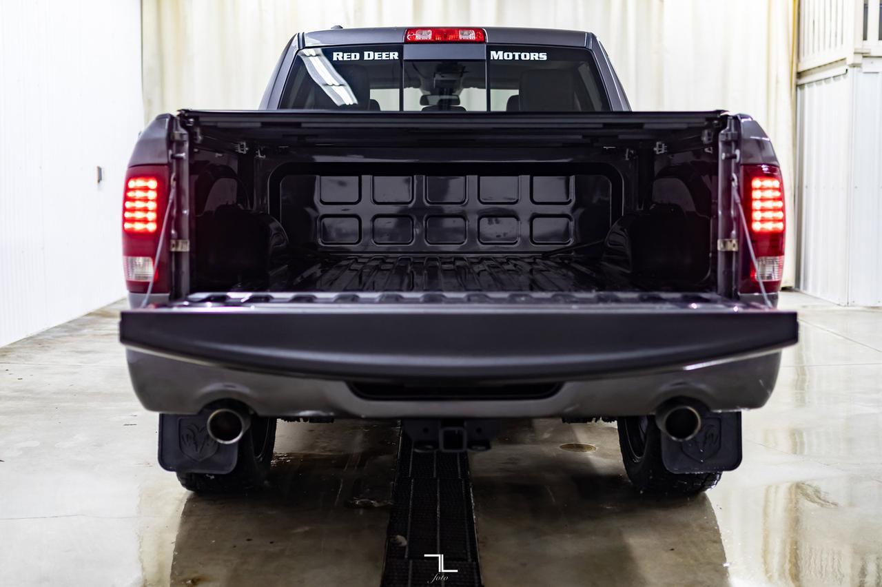 2015 Ram 1500 4x4 Crew Cab Sport Leather Nav BCam Red Deer AB