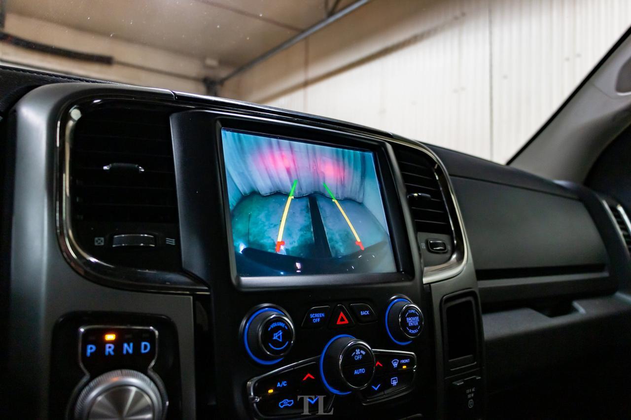 2015 Ram 1500 4x4 Crew Cab Sport Leather Roof Nav BCam Red Deer AB