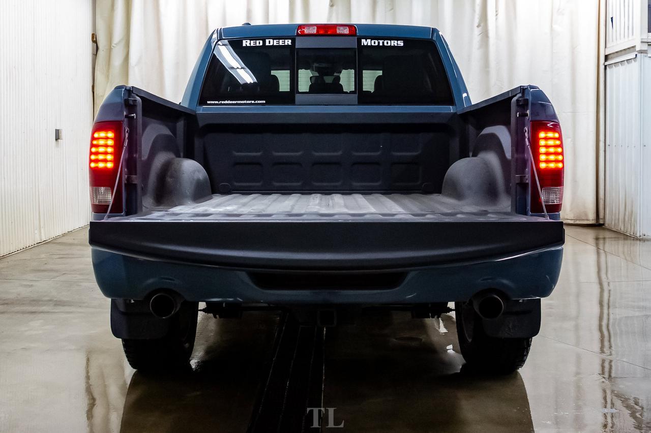 2015 Ram 1500 4x4 Crew Cab Sport Leather Roof Nav BCam Red Deer AB