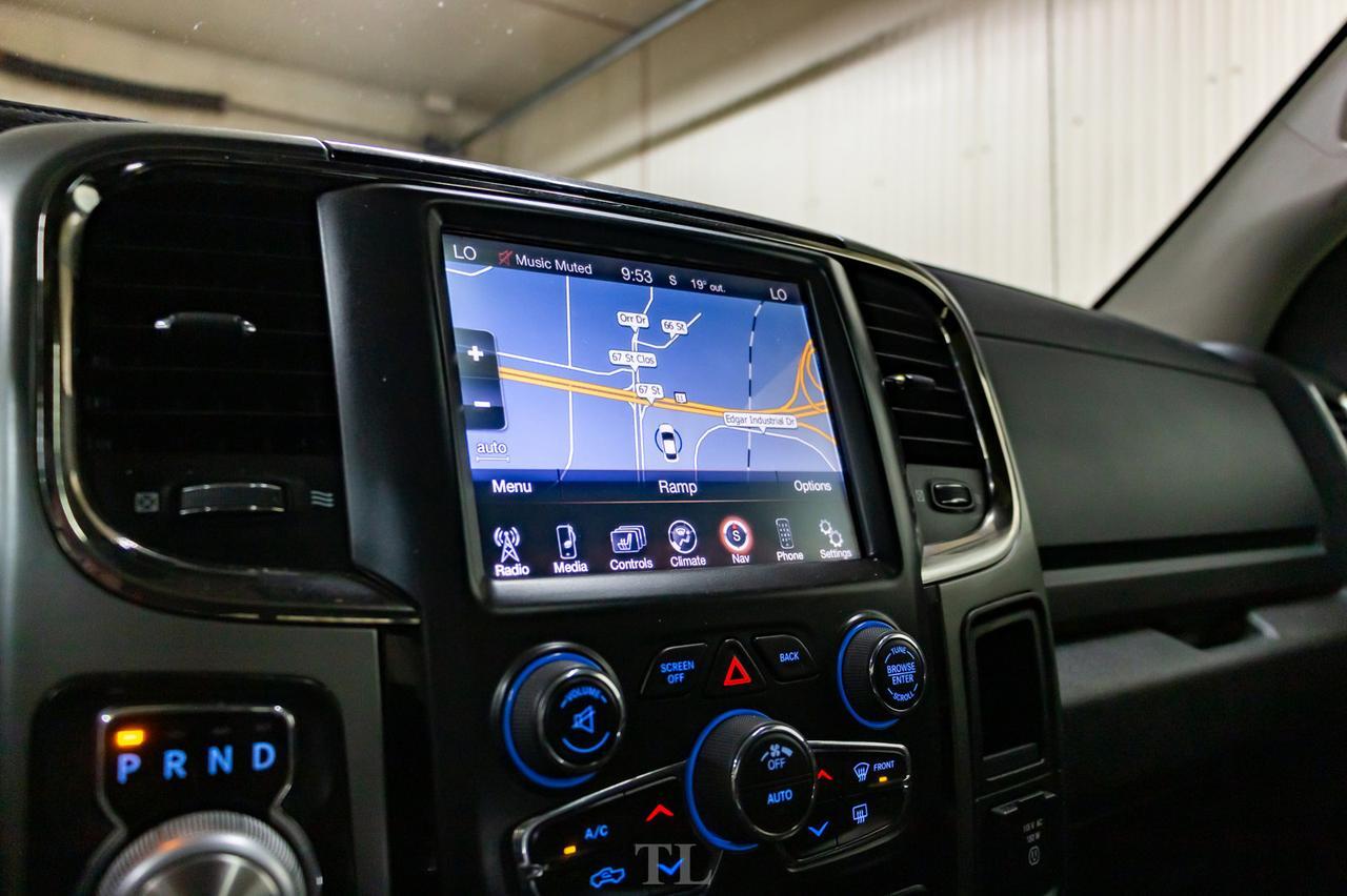 2015 Ram 1500 4x4 Crew Cab Sport Leather Roof Nav BCam Red Deer AB