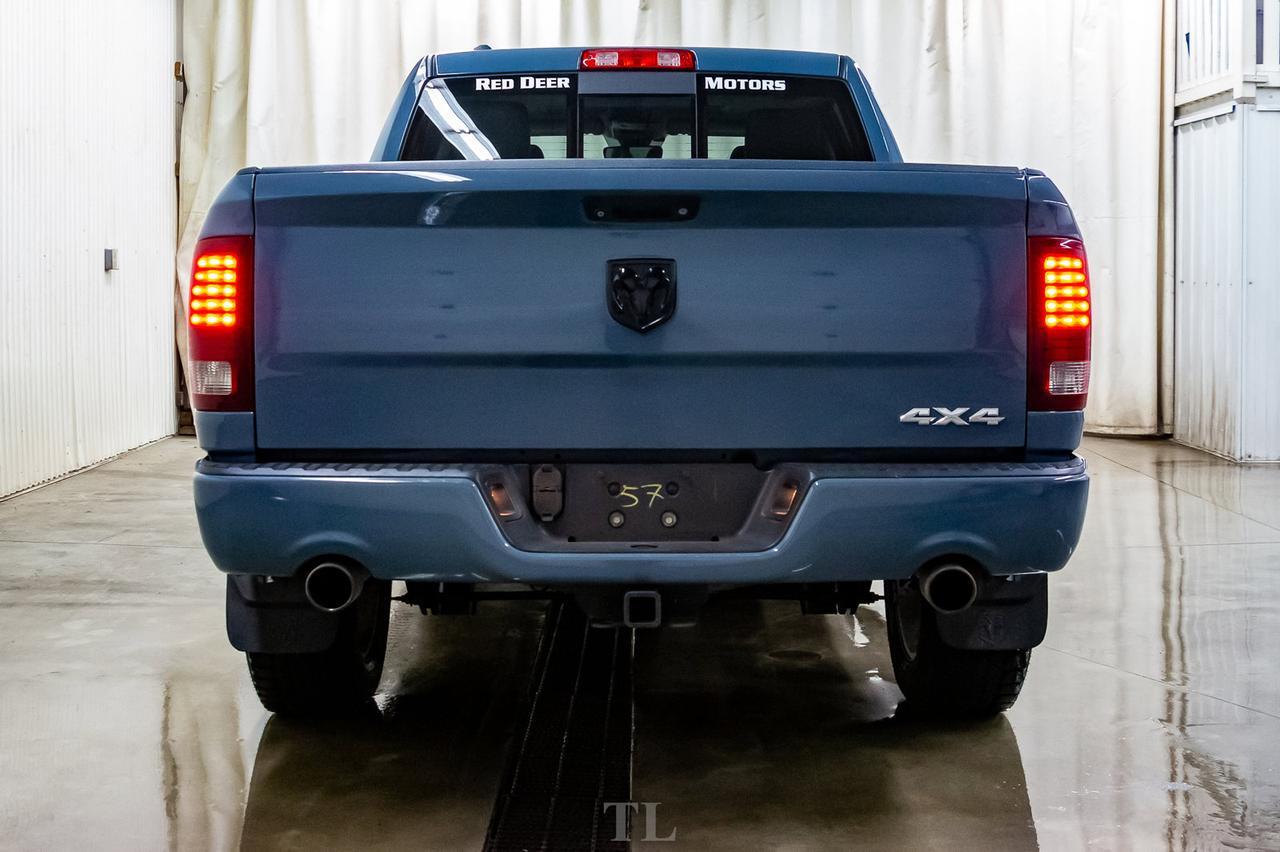 2015 Ram 1500 4x4 Crew Cab Sport Leather Roof Nav BCam Red Deer AB