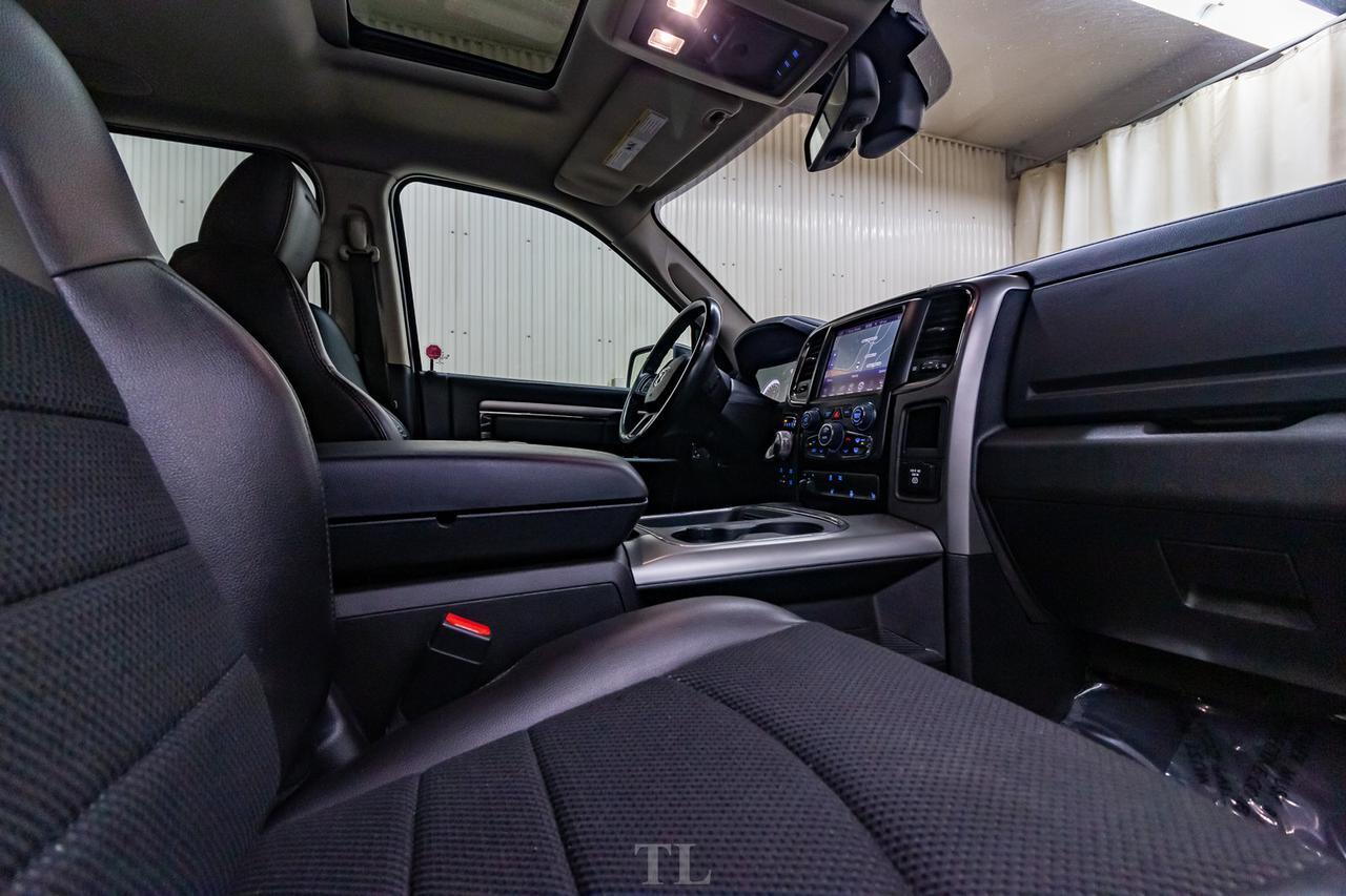 2015 Ram 1500 4x4 Crew Cab Sport Leather Roof Nav BCam Red Deer AB
