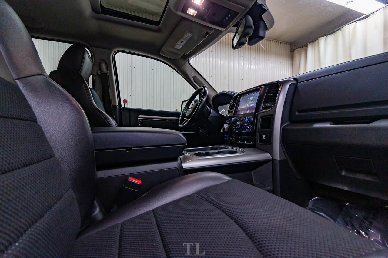 2015 Ram 1500 4x4 Crew Cab Sport Leather Roof Nav BCam Red Deer AB