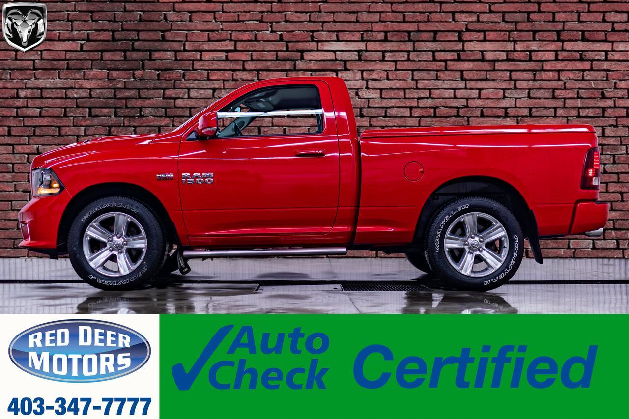 2015 Ram 1500 4x4 Reg Cab Sport Leather Nav BCam