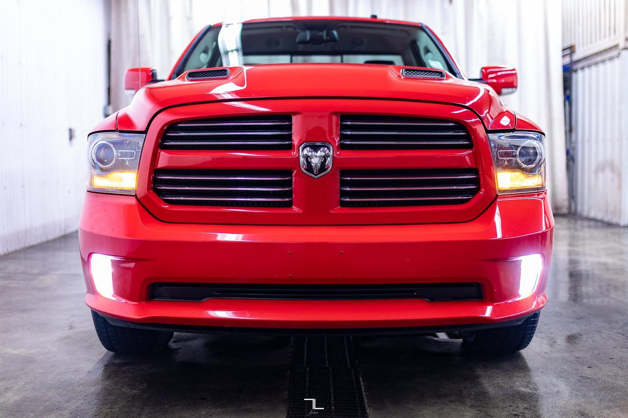 2015 Ram 1500 4x4 Reg Cab Sport Leather Nav BCam Red Deer AB