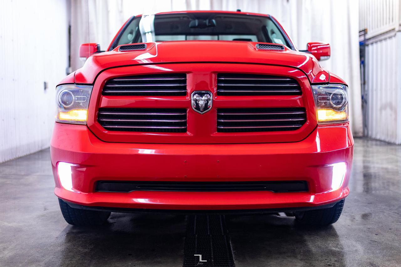 2015 Ram 1500 4x4 Reg Cab Sport Leather Nav BCam Red Deer AB